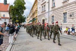 Frankiewicz, Wawel, Chamielec, wieńce, Wawel, Marsz Szlakiem Pierwszej Kompanii Kadrowej, krypta, s