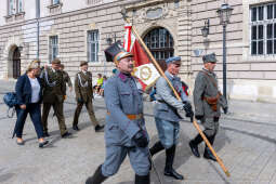Frankiewicz, Wawel, Chamielec, wieńce, Wawel, Marsz Szlakiem Pierwszej Kompanii Kadrowej, krypta, s