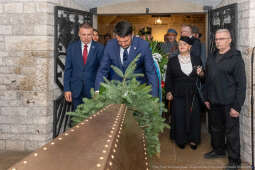 Frankiewicz, Wawel, Chamielec, wieńce, Wawel, Marsz Szlakiem Pierwszej Kompanii Kadrowej, krypta, s