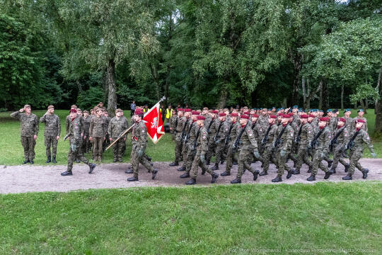 Capstrzyk, Frankiewicz, Kopiec Piłsudskiego, wieńce, Marsz Szlakiem Pierwszej Kompanii Kadrowej, 2