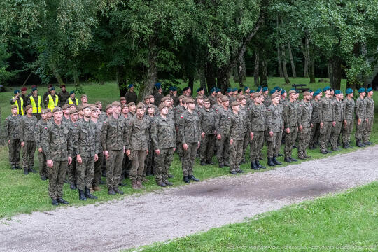 Capstrzyk, Frankiewicz, Kopiec Piłsudskiego, wieńce, Marsz Szlakiem Pierwszej Kompanii Kadrowej, 2