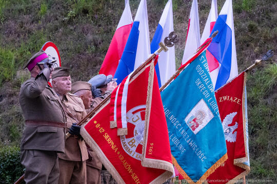 Capstrzyk, Frankiewicz, Kopiec Piłsudskiego, wieńce, Marsz Szlakiem Pierwszej Kompanii Kadrowej, 2
