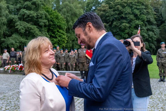 Capstrzyk, Frankiewicz, Kopiec Piłsudskiego, wieńce, Marsz Szlakiem Pierwszej Kompanii Kadrowej, 2