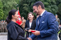 Capstrzyk, Frankiewicz, Kopiec Piłsudskiego, wieńce, Marsz Szlakiem Pierwszej Kompanii Kadrowej, 2