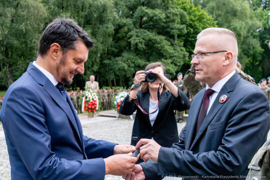 Capstrzyk, Frankiewicz, Kopiec Piłsudskiego, wieńce, Marsz Szlakiem Pierwszej Kompanii Kadrowej, 2