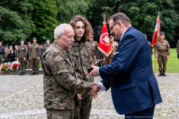 Capstrzyk, Frankiewicz, Kopiec Piłsudskiego, wieńce, Marsz Szlakiem Pierwszej Kompanii Kadrowej, 2