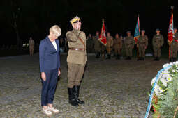 Capstrzyk, Frankiewicz, Kopiec Piłsudskiego, wieńce, Marsz Szlakiem Pierwszej Kompanii Kadrowej, 2