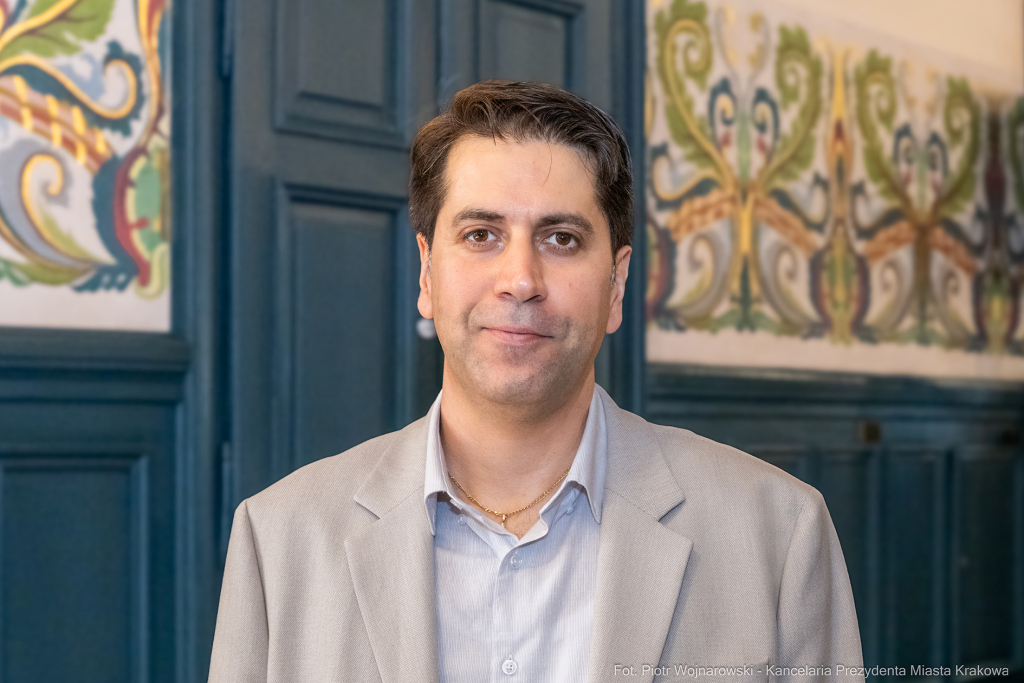 Ersan Pekin, Miszalski, spotkanie ICORN, Willa Decjusza, Dominika Kasprowicz  Autor: P. Wojnarowski