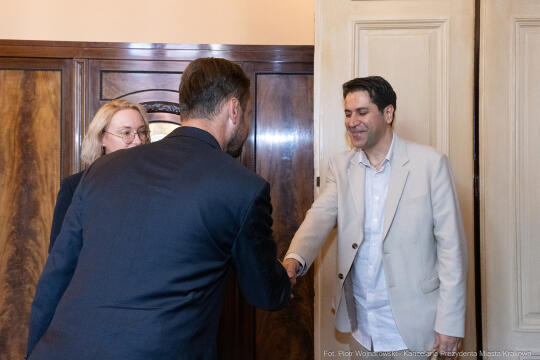 Ersan Pekin, Miszalski, spotkanie ICORN, Willa Decjusza, Dominika Kasprowicz