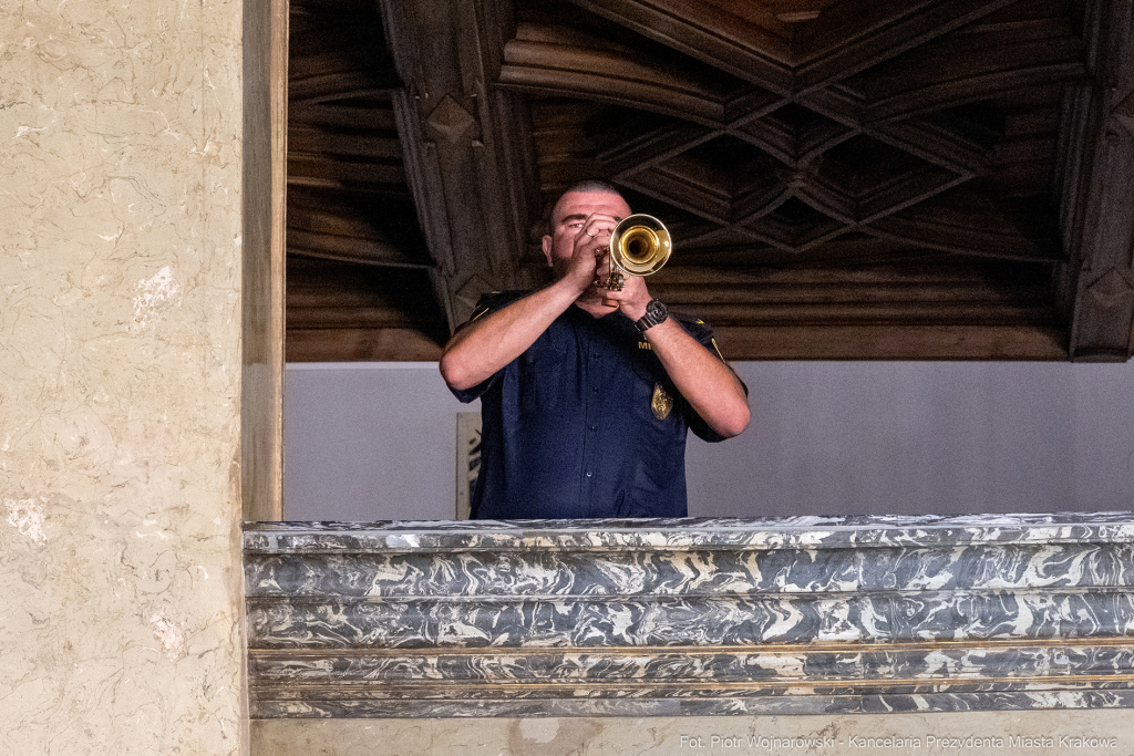 Straż Miejska, Miszalski, Majchrowski, odznaczenia, uroczystość, awanse, Dzień Straży Miejskiej  Autor: P. Wojnarowski