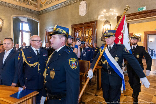Straż Miejska, Miszalski, Majchrowski, odznaczenia, uroczystość, awanse, Dzień Straży Miejskiej