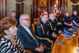 Straż Miejska, Miszalski, Majchrowski, odznaczenia, uroczystość, awanse, Dzień Straży Miejskiej