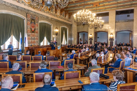 Straż Miejska, Miszalski, Majchrowski, odznaczenia, uroczystość, awanse, Dzień Straży Miejskiej