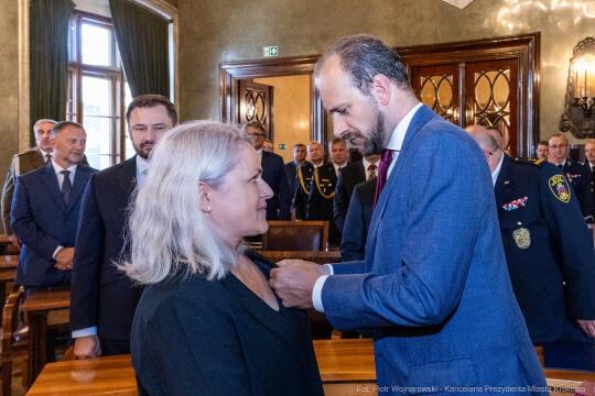 Straż Miejska, Miszalski, Majchrowski, odznaczenia, uroczystość, awanse, Dzień Straży Miejskiej