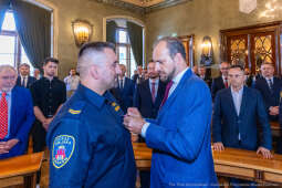 Straż Miejska, Miszalski, Majchrowski, odznaczenia, uroczystość, awanse, Dzień Straży Miejskiej