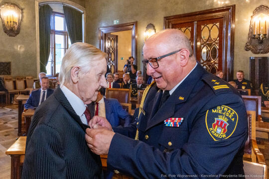 Straż Miejska, Miszalski, Majchrowski, odznaczenia, uroczystość, awanse, Dzień Straży Miejskiej