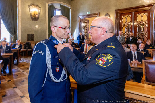 Straż Miejska, Miszalski, Majchrowski, odznaczenia, uroczystość, awanse, Dzień Straży Miejskiej