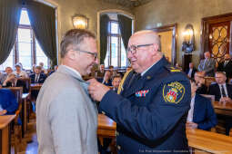 Straż Miejska, Miszalski, Majchrowski, odznaczenia, uroczystość, awanse, Dzień Straży Miejskiej