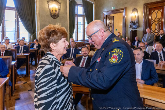 Straż Miejska, Miszalski, Majchrowski, odznaczenia, uroczystość, awanse, Dzień Straży Miejskiej