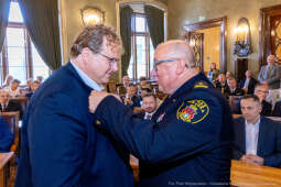 Straż Miejska, Miszalski, Majchrowski, odznaczenia, uroczystość, awanse, Dzień Straży Miejskiej