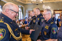 Straż Miejska, Miszalski, Majchrowski, odznaczenia, uroczystość, awanse, Dzień Straży Miejskiej