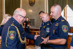 Straż Miejska, Miszalski, Majchrowski, odznaczenia, uroczystość, awanse, Dzień Straży Miejskiej