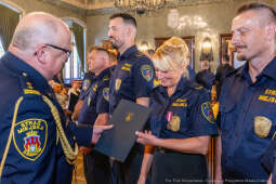 Straż Miejska, Miszalski, Majchrowski, odznaczenia, uroczystość, awanse, Dzień Straży Miejskiej