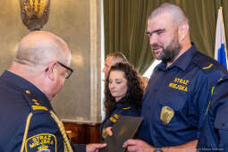 Straż Miejska, Miszalski, Majchrowski, odznaczenia, uroczystość, awanse, Dzień Straży Miejskiej