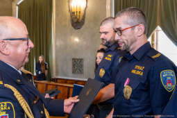 Straż Miejska, Miszalski, Majchrowski, odznaczenia, uroczystość, awanse, Dzień Straży Miejskiej