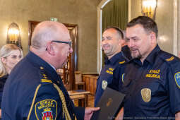 Straż Miejska, Miszalski, Majchrowski, odznaczenia, uroczystość, awanse, Dzień Straży Miejskiej