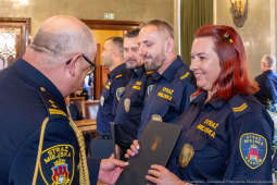 Straż Miejska, Miszalski, Majchrowski, odznaczenia, uroczystość, awanse, Dzień Straży Miejskiej