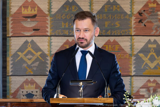 dyrektorzy, szkoły, wręczenie, akty, powołania, powierzenia, podziękowania, Miszalski, Klaman, k