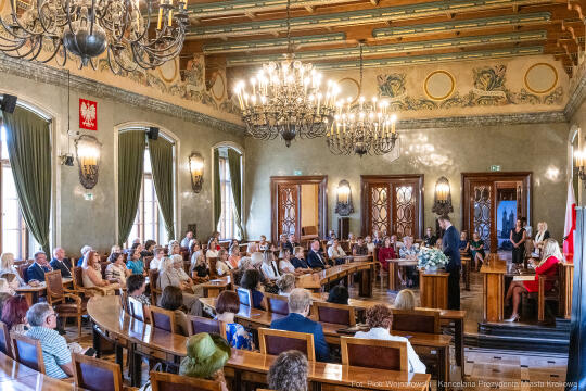 dyrektorzy, szkoły, wręczenie, akty, powołania, powierzenia, podziękowania, Miszalski, Klaman, k