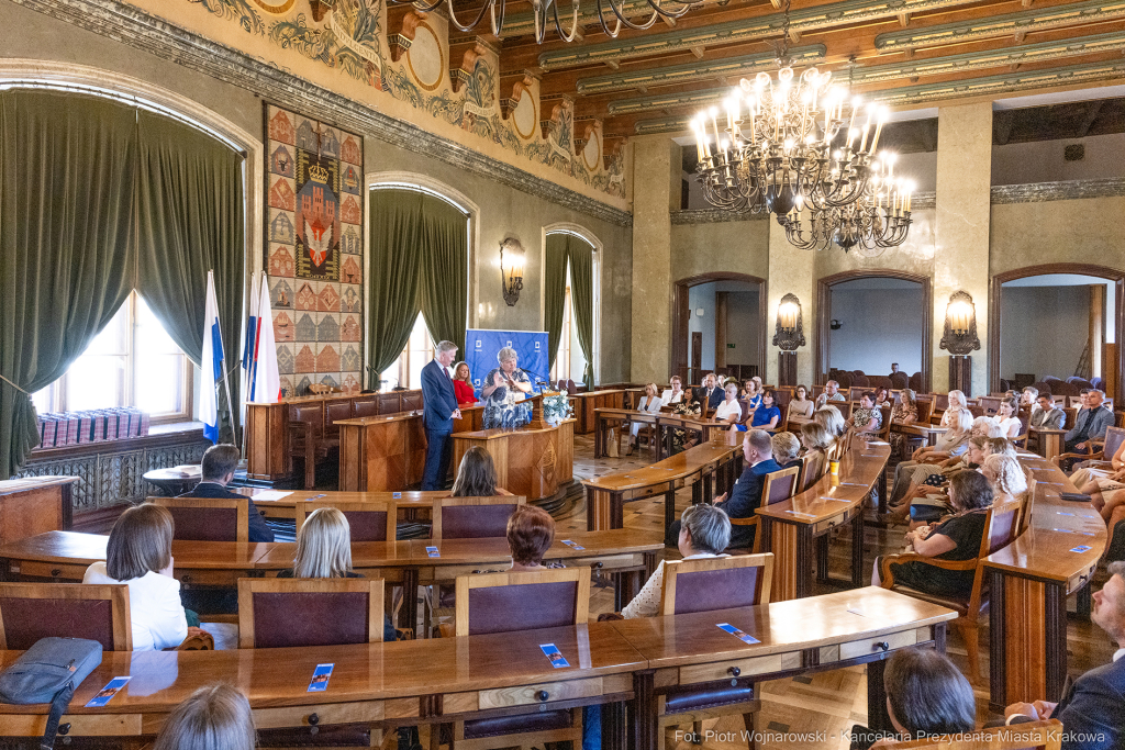 dyrektorzy, szkoły, wręczenie, akty, powołania, powierzenia, podziękowania, Miszalski, Klaman, k  Autor: P. Wojnarowski