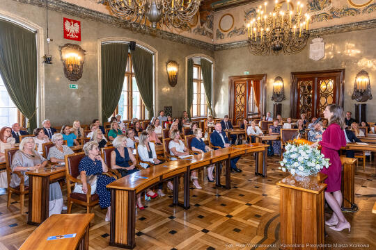 dyrektorzy, szkoły, wręczenie, akty, powołania, powierzenia, podziękowania, Miszalski, Klaman, k