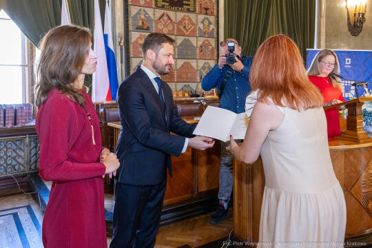 dyrektorzy, szkoły, wręczenie, akty, powołania, powierzenia, podziękowania, Miszalski, Klaman, k