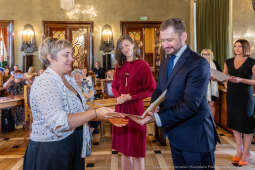 dyrektorzy, szkoły, wręczenie, akty, powołania, powierzenia, podziękowania, Miszalski, Klaman, k