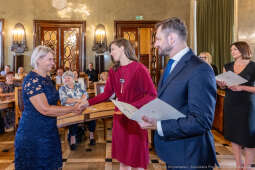 dyrektorzy, szkoły, wręczenie, akty, powołania, powierzenia, podziękowania, Miszalski, Klaman, k