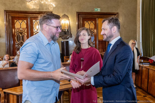 dyrektorzy, szkoły, wręczenie, akty, powołania, powierzenia, podziękowania, Miszalski, Klaman, k