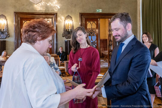 dyrektorzy, szkoły, wręczenie, akty, powołania, powierzenia, podziękowania, Miszalski, Klaman, k