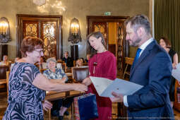 dyrektorzy, szkoły, wręczenie, akty, powołania, powierzenia, podziękowania, Miszalski, Klaman, k