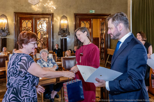 dyrektorzy, szkoły, wręczenie, akty, powołania, powierzenia, podziękowania, Miszalski, Klaman, k