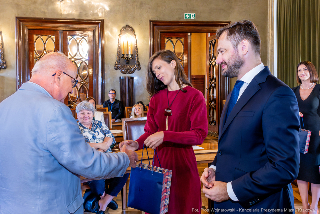 dyrektorzy, szkoły, wręczenie, akty, powołania, powierzenia, podziękowania, Miszalski, Klaman, k  Autor: P. Wojnarowski