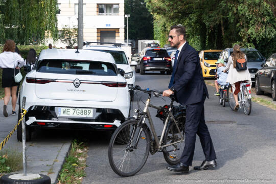 Miszalski, rozpoczęcie rok szkolny, Klaman, Zespół Szkół Architektoniczno-Budowlanych nr 1