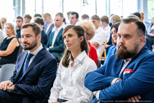 Miszalski, rozpoczęcie rok szkolny, Klaman, Zespół Szkół Architektoniczno-Budowlanych nr 1