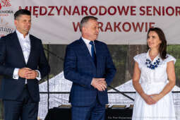 XI Międzynarodowe Senioralia, 2024, Kraków, seniorzy, seniorki, Mazur, Okła-Drewnowicz, Okońska-