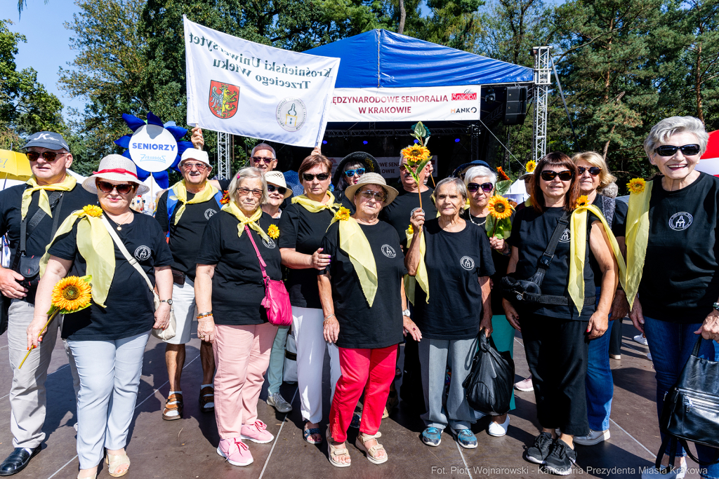 XI Międzynarodowe Senioralia, 2024, Kraków, seniorzy, seniorki, Mazur, Okła-Drewnowicz, Okońska-  Autor: P. Wojnarowski