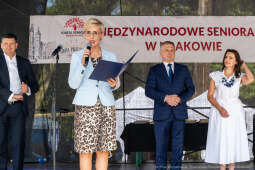 XI Międzynarodowe Senioralia, 2024, Kraków, seniorzy, seniorki, Mazur, Okła-Drewnowicz, Okońska-