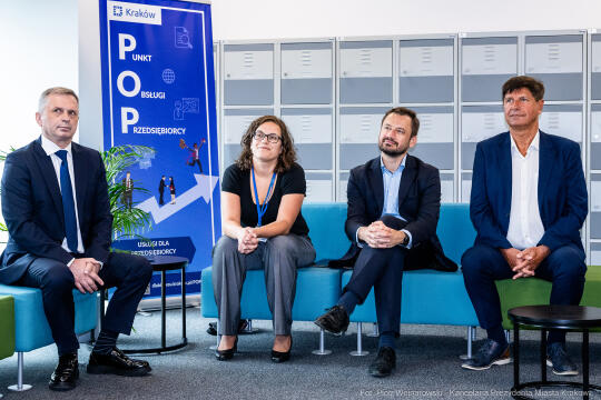 Inkubator Przedsiębiorczości, Zabłocie, Miszalski, Mazur, Centrum Wielokulturowe