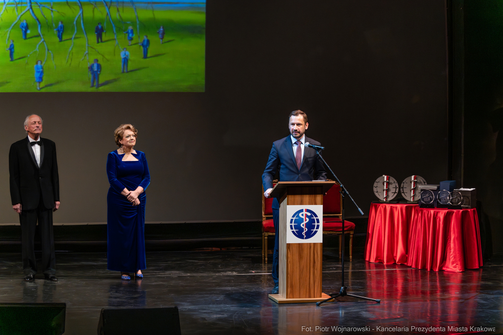 inauguracja, Kongres Polonii Medycznej, Miszalski, Grodzki, Król, lekarze, Polonia, Opera Krakowska  Autor: P. Wojnarowski